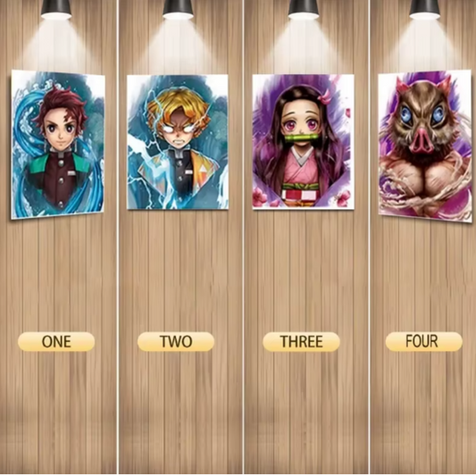 Poster lenticular Demon Slayer
